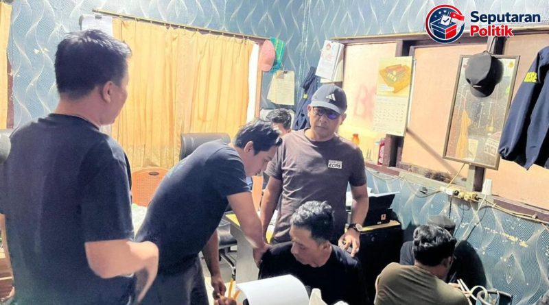 pembunuhan staf Bawaslu OKU Selatan garis polisi