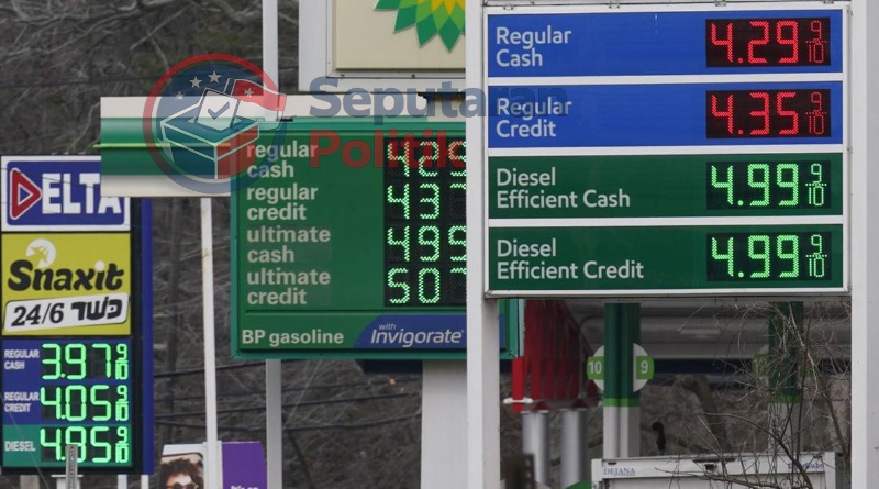 Ilustrasi harga BBM naik akibat perang Iran yang memicu krisis energi global